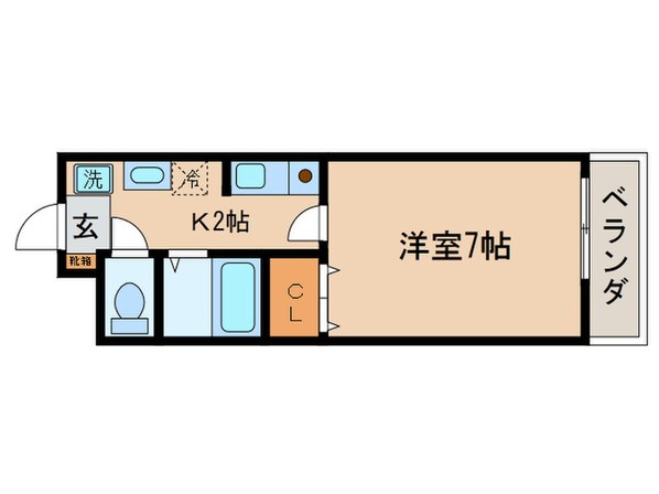 ビラコ－ト・タイセイの物件間取画像